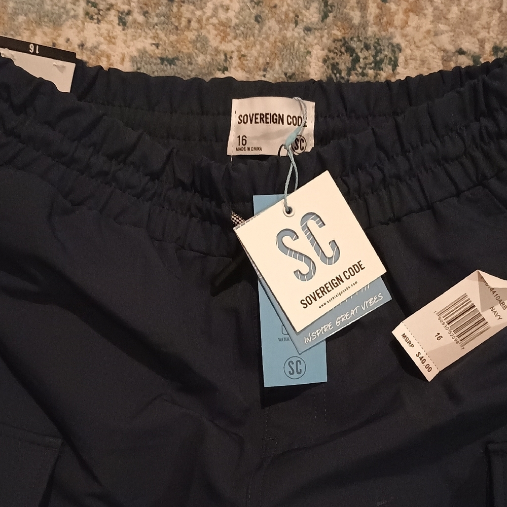 Sovereign Code Navy Joggers